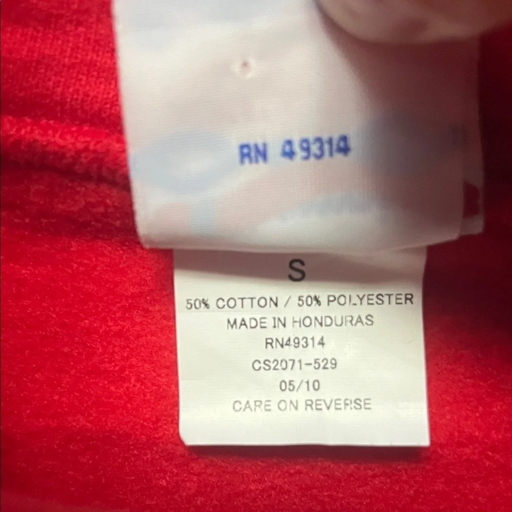 Champion Red Ohio State Men's Hoodie